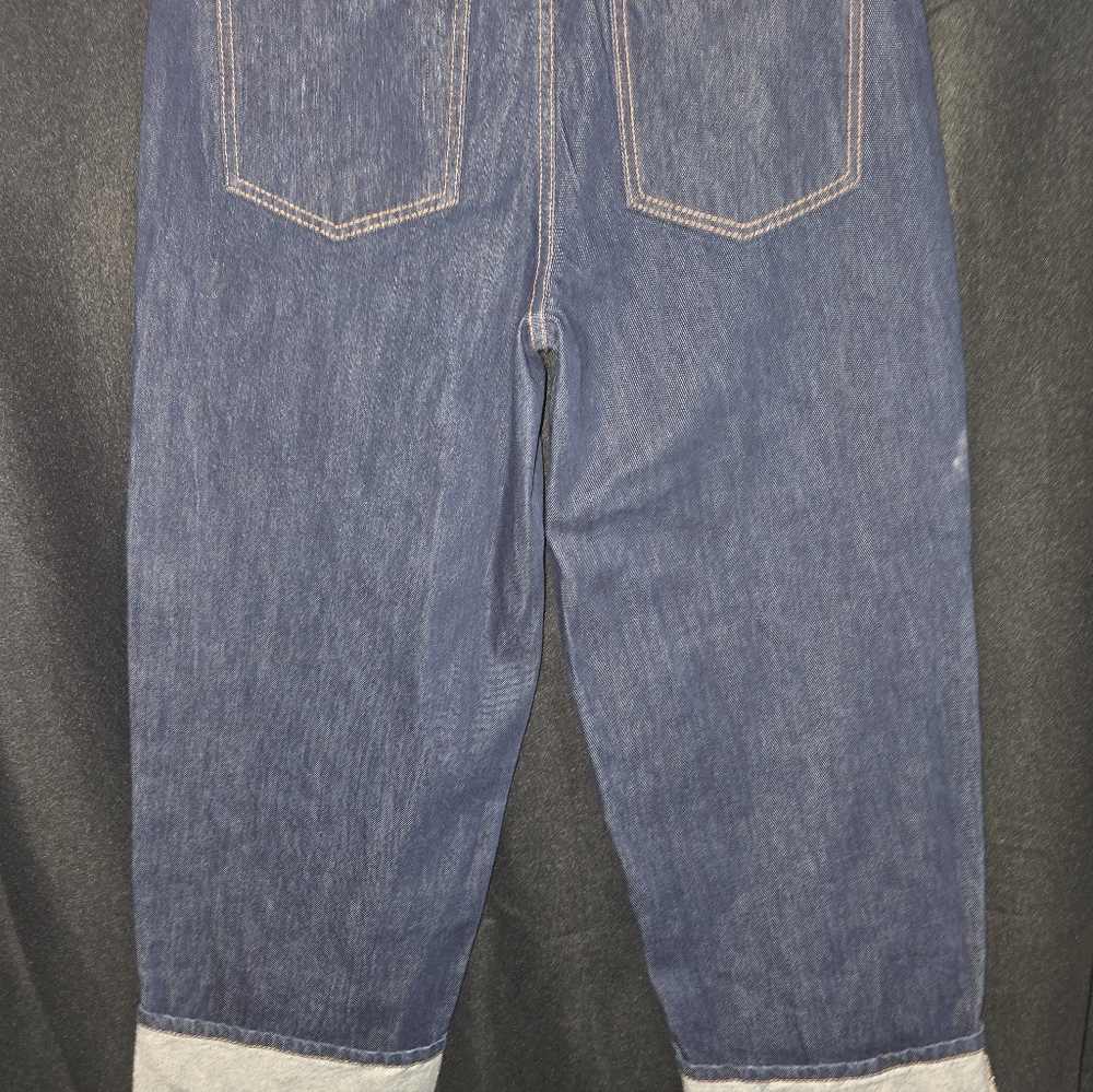 Kate Spade Women's Blue Straight Jeans - Picture 3 of 5